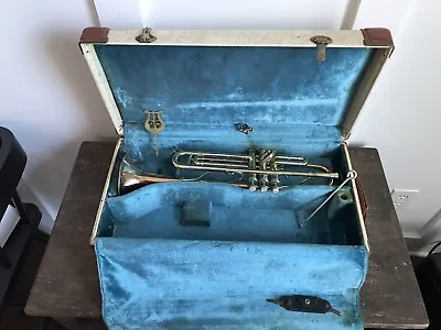 Vintage Rare 1962 Holton Model 50 Professional Trumpet With Original Case NICE! • $899