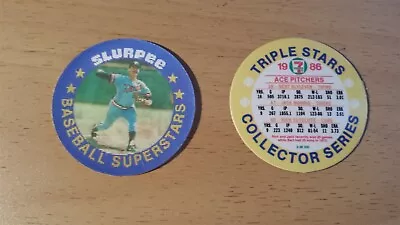 1986 7-11 Slurpee Mideast Coin #10 Bert Blyleven Jack Morris Rick Sutcliffe • $1.29