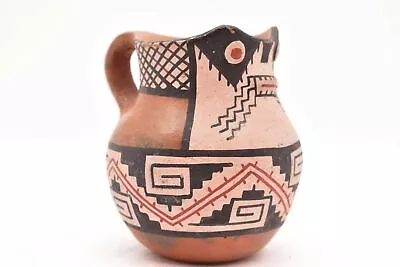 VTG Mata Ortiz Effigy Pottery Casas Grandes Effigy FACE Jar ATQ Dolces Melero • $98