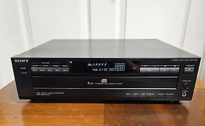 Refurbished Sony CDP-C325 Compact 5 Disc Player Changer Carousel - WORKS GREAT • $125