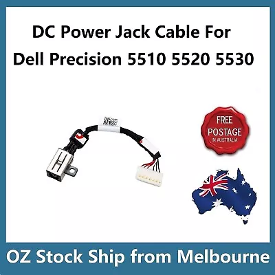 DC POWER JACK CABLE For Dell Precision 5510 5520 5530 P56F P56F001 P56F002 • $18