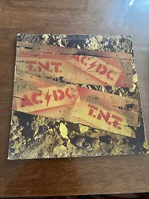 AC/DC TNT T.N.T. Vinyl LP Record  Black Alberts Label • $150