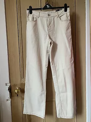 £15 • Buy H&m Beige Low Rise Jeans Ladies