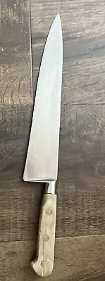 R.H. Forschner Victorinox 10  Blade Chef’s Knife W/Wood Handle Switzerland • $30