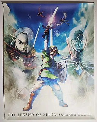 The Legend Of Zelda: Skyward Sword ERROR PRINT Club Nintendo Poster 2011 • $44.99