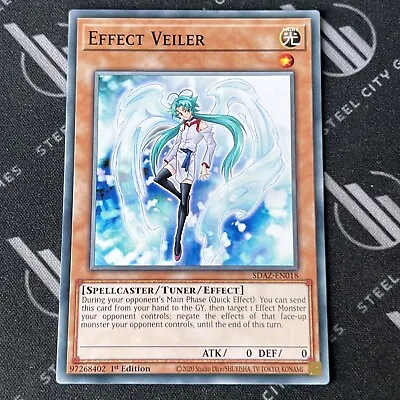 £1.86 • Buy Yugioh  EFFECT VEILER COMMON MIXED SETS 1ST EDITION