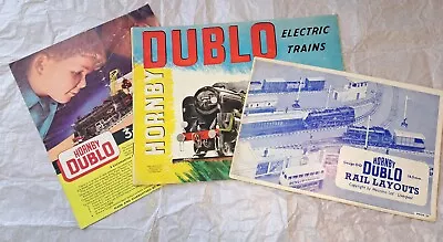 Nice Collection Of 3 X Hornby Dublo Catalogues. 1960s. Original. Vintage.  • £9.50