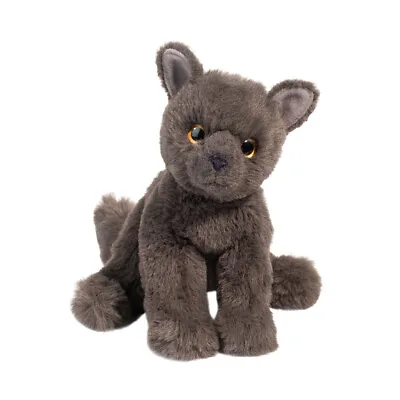 Mini COLBIE The Plush Soft GRAY CAT Stuffed Animal - Douglas Cuddle Toys - #4442 • $14.95