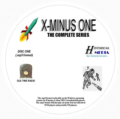 X MINUS ONE - 127 Shows Old Time Radio In MP3 Format OTR On 3 CDs • $14.42