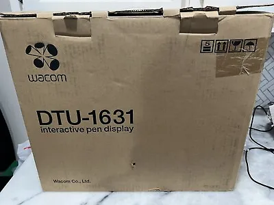 Wacom DTU-1631A/G 15.6  1366x768 DVI Interactive Graphics Tablet  With Stylus • $150