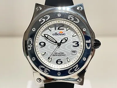 Retro Beautiful Diver 200m All Stainless Steel Italy Men's Watch  Ellesse  • $99