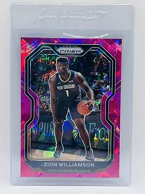 Zion Williamson 2023-24 Prizm #185 Pink Ice Prizm New Orleans Pelicans • $2