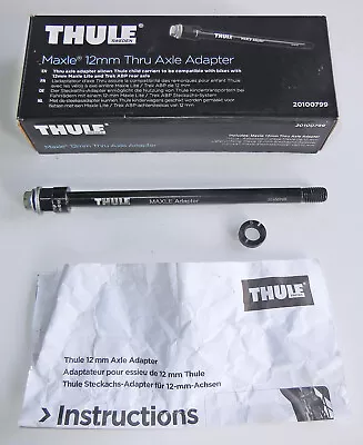 Thule Maxle 12mm Thru Axle Adapter Part No. 20100799 For Thule Bike Trailers • $39