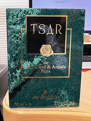 Tsar Van Cleef & Arpels For Men Rare 75 Mil 2.5oz EDT Discountinued Splash • $245