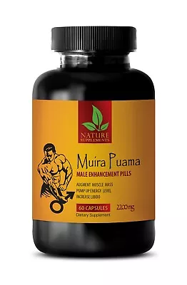 Muira Puama Extract - MUIRA PUAMA 2200mg - Energy Booster - 60 Capsules • $17.23