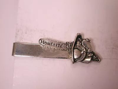 Homelite Chainsaw Vintage Tie Bar Clip Axmen Lumberjack Yardman Landscaper Tools • $30.49