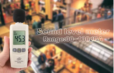 Sound Level Meter Noise Tester 30-130dB Decibel Test Monitor Digital LCD GM1352 • $44.99
