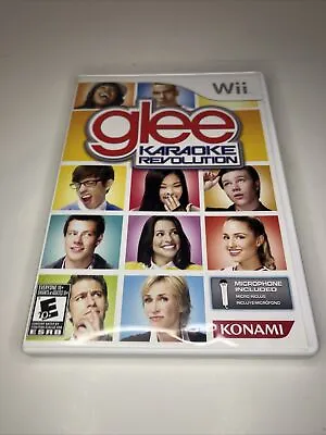 Karaoke Revolution: Glee (Nintendo Wii 2011) No Mic Just Game Case And Manual • $4.24