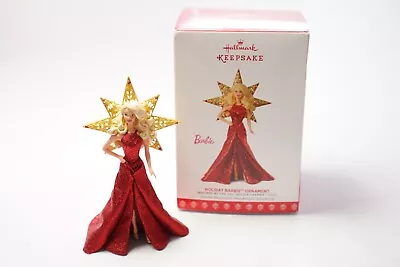 Hallmark Keepsake 2017 Holiday Barbie Ornament 3rd In Series EUC • £38.56