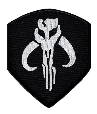 Mandalorian Bounty Hunter Boba Shield Morale Hook Fastener Patch (MTB2) • $7.95