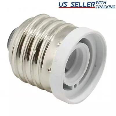 Light Bulb Socket Adapter Medium Base E26 To Candelabra E12 Screw Reducer • $5.89