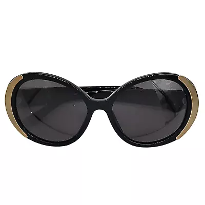 House Of Harlow 1960s Collection Nicole Black Oval Sunglasses • $26.50