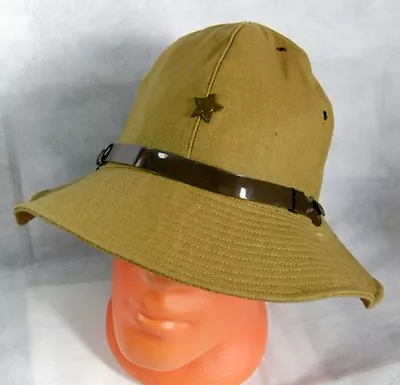 £25.50 • Buy Soviet Russian Army Afghanistan War Panama Hat (62cm) Steel Green Star Badge New
