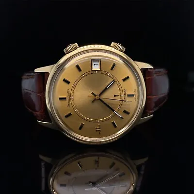 18K Jaeger-LeCoultre Memovox 37mm Men’s Watch • $6999