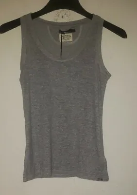 Prana Cozy Up Scoop Neck Tank Top Heather Grey Women's Sz Small S NWT • $13.29