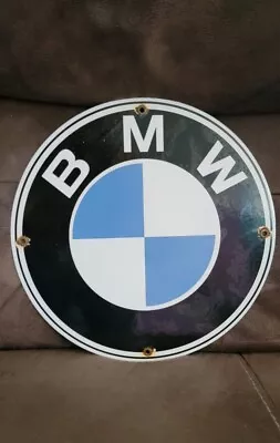 BMW Dealer Vintage Style Porcelain Sign Motorcycle M3 E30 Sport Car • $12.50