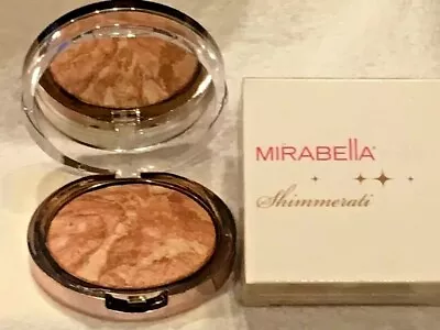 Mirabella Bronze Shimmerati Collection AfterGlow Shimmering Powder W/ Mirror • $37.69