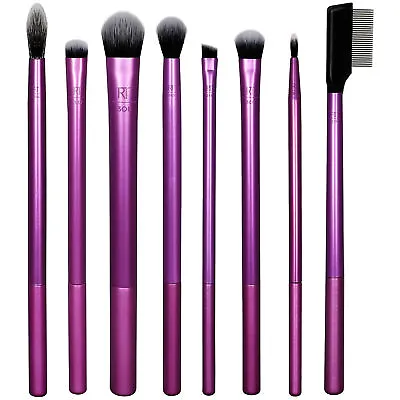 Real Techniques Eye Makeup Brush Set Pack Of 8 • $45.43