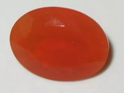 6.34ct Beautiful Fanta Orange Mexican Fire Opal Oval 16x12mm SPECIAL • £158.35