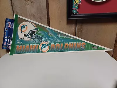 Vintage Wincraft Team NFL Miami Dolphins Pennant • $14.95