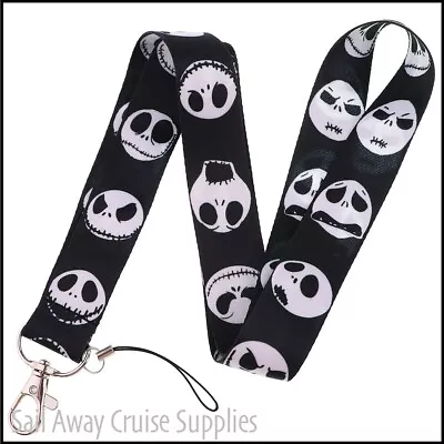 Jack Skellington.  LANYARD. Key ID Card Holder. WorkTravelCruise. Nightmare BC • $9.95