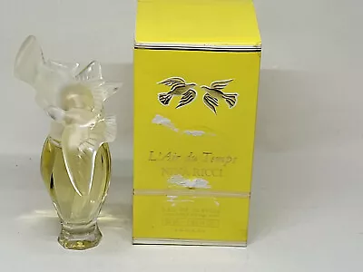 L'air Du Temps Nina Ricci 1.0 Oz 30ml EDP DOVE CAP Eau De Parfum (Damaged Box) • $59.95