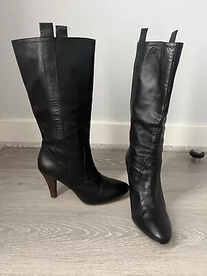 Sachi Leather Boots  • $50