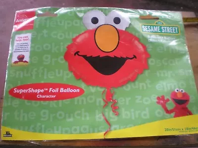 Sesame Street Foil Balloon Elmo By Anagram 20  X 18  Brand New • $5