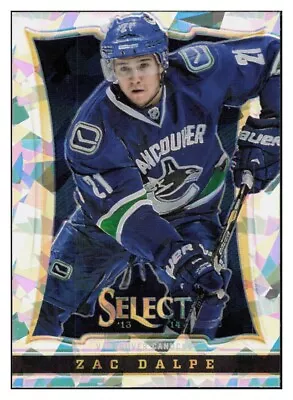 H432 Zac Dalpe 2013-14 Panini Select Spring Expo Cracked Ice Prizm #417 • $3.99