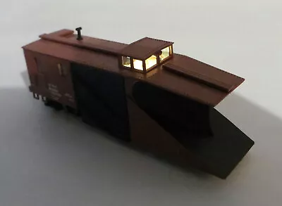 Atlas N Scale Russell Snow Plow 50 004 533 With Custom Lighting! • $20