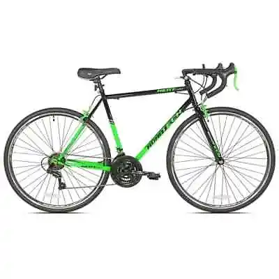 Men's 700c RoadTech Road Bike 21-Speed  Black And Green • $269.95