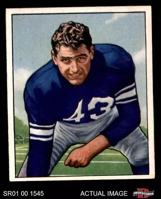 1950 Bowman #13 Martin Ruby Yankees-FB RC CFL HOF Texas A&M 5 - EX • $11