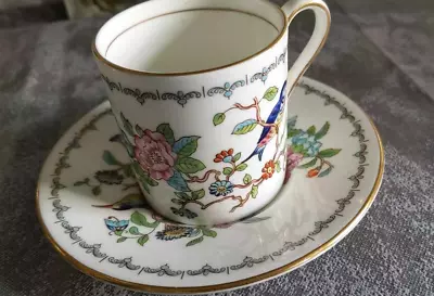 £7.50 • Buy Aynsley Bone China “ Pembroke “ Coffee Cup & Saucer