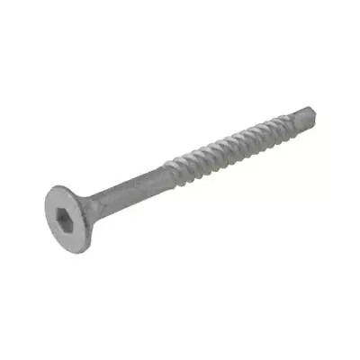 Pack Of 5 Galvanised 14g X 100mm Bugle Batten Hex Metal Self Drilling Screw • $6