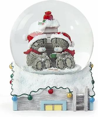 £29.99 • Buy Me To You Teddy Bear Snowglobe Water Globe Figurine