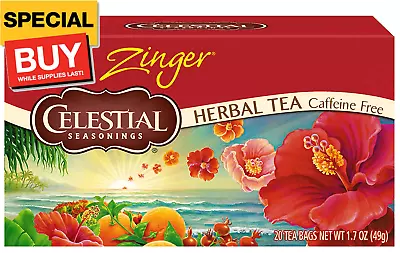 Herbal Tea Red Zinger 20 Count • $13.94