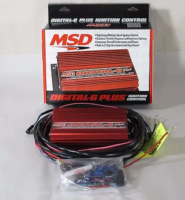 MSD 6520 Ignition Digital-6 Plus Digital CD Universal Points Electronic • $651.86