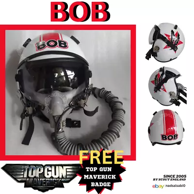 Top Gun Maverick 2020 Bob  Pilot Flight Helmet Hgu-55oxy Mask Not Include(1:1)  • $297