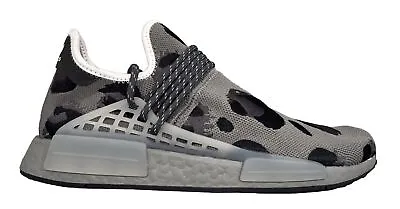 Adidas HU NMD Human Race X Pharrell Animal Print Ash Mens Size 10 Laces New • $64.99