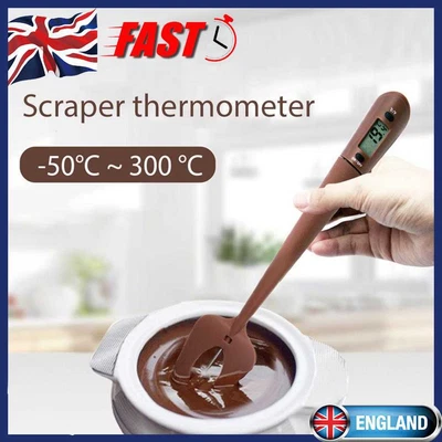 £11.39 • Buy Digital Spatula Thermometer Cooking Chocolate Baking Stirring Temperature Meter